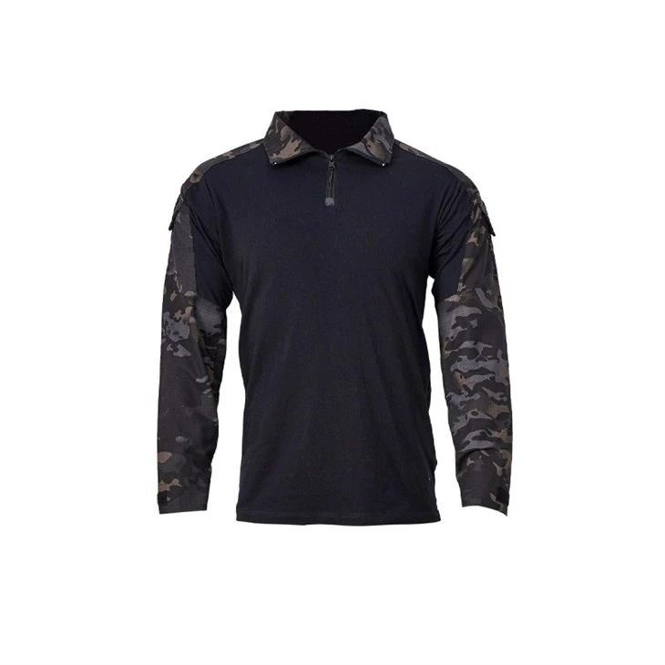 Black Army Combat Shirt4