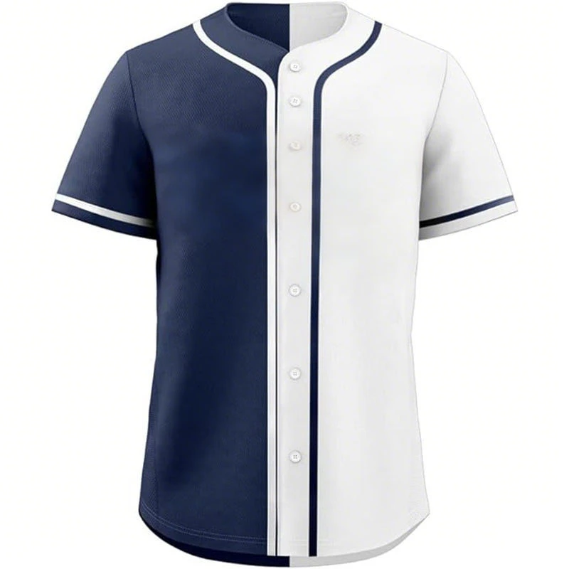 Button-Up Split Baseball Jerse1 Button-Up Split Baseball Jerse1